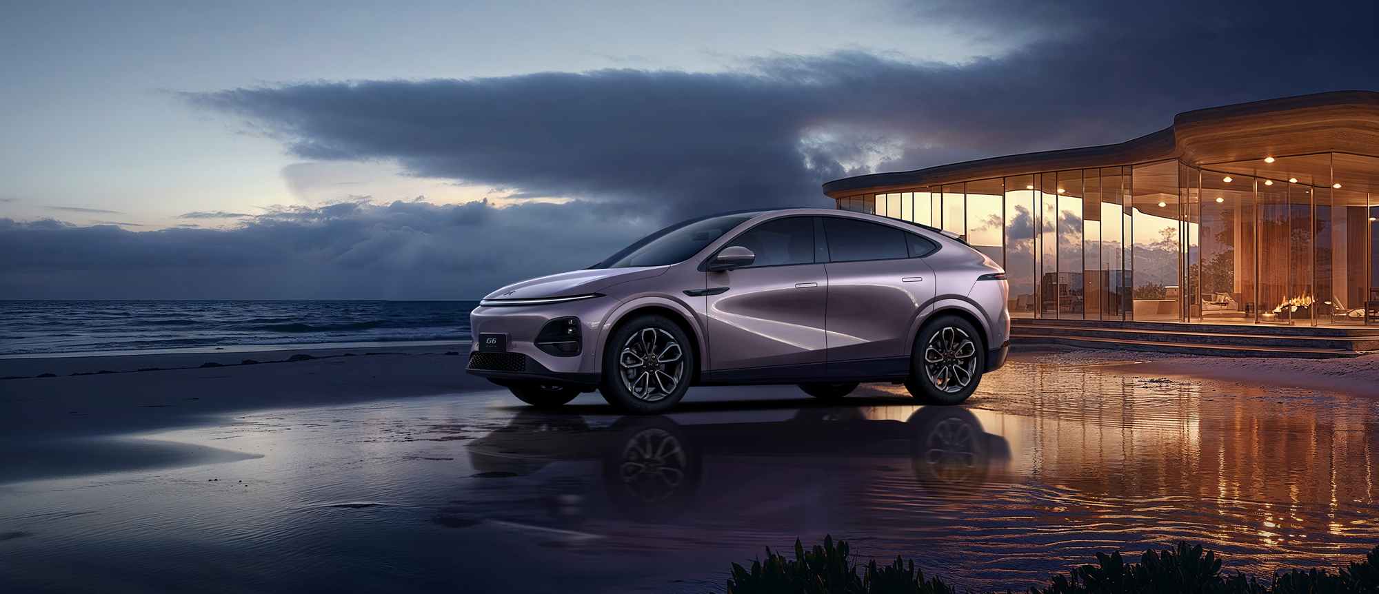 XPENG G6&nbsp;<br />
SUV el&eacute;ctrico coup&eacute; ultra-inteligente.